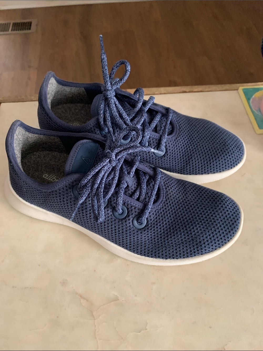 allbirds Women's Knit Lace-Up Sneakers - Blue